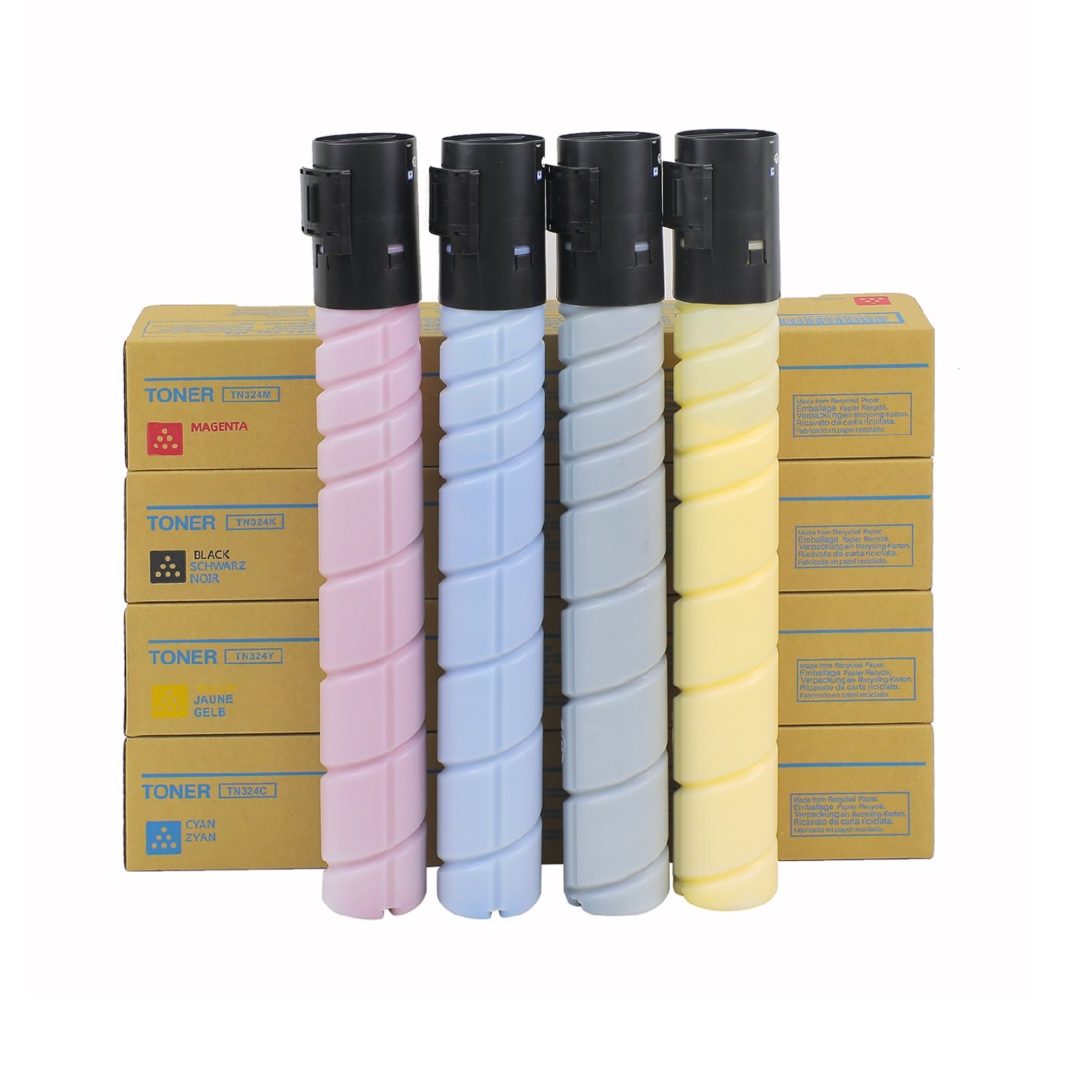 High Quality Compatible KONICA MINOLTA TN324 TN-324 Toner Cartridge for Bizhub C225 C258 C308 C368 Copier