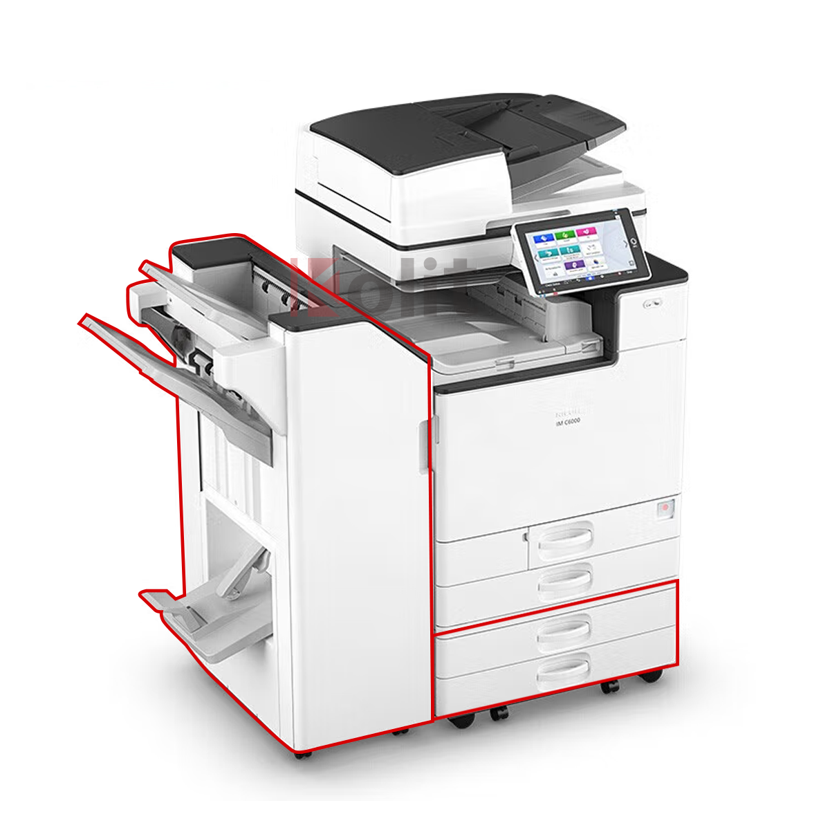 Official used and remanufactured photocopier machine Laser printer IMC5500 IMC6000 printer scanner copier for Ricoh