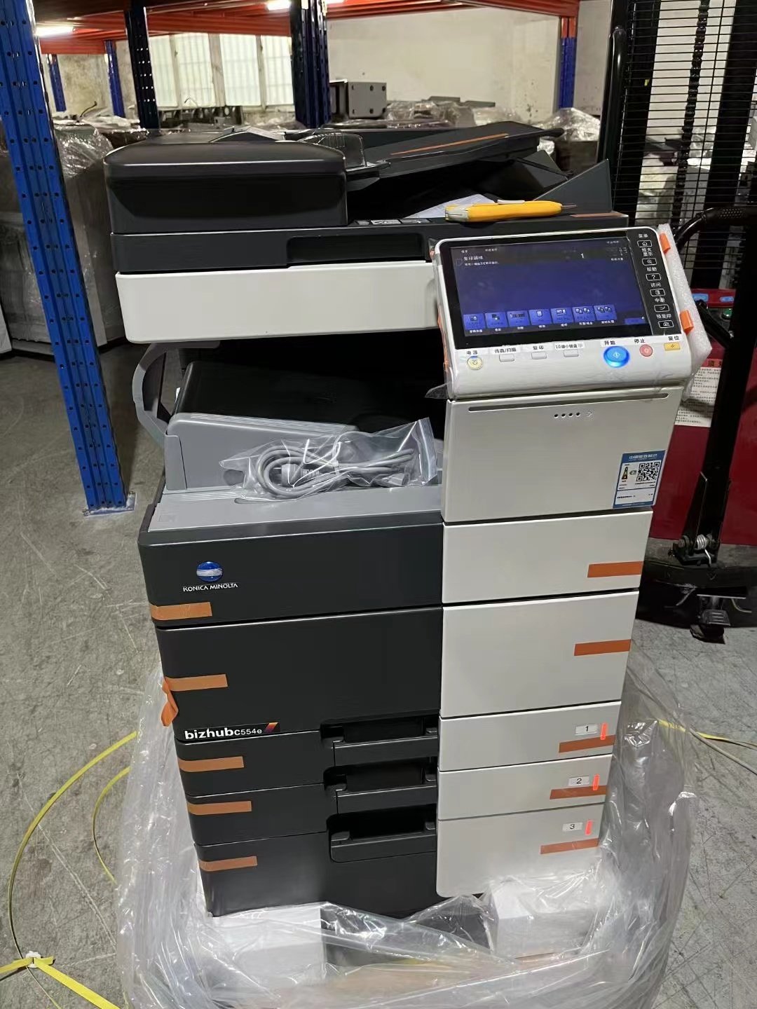 Hot sell and high quality Used Status machine for konica bizhub C454 C454e C554 C554e copier