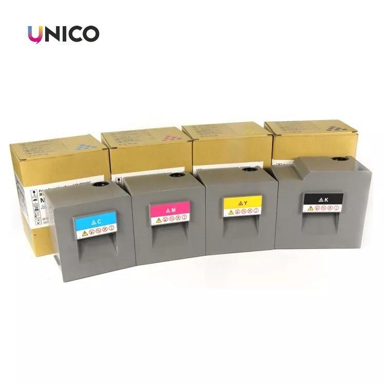 UNICO Factory Wholesale copier Toner Cartridge For Ricoh Mpc6502 Mpc8002 Mp C8002 C5100 C5110 Mpc6503 Mpc8003 color toner