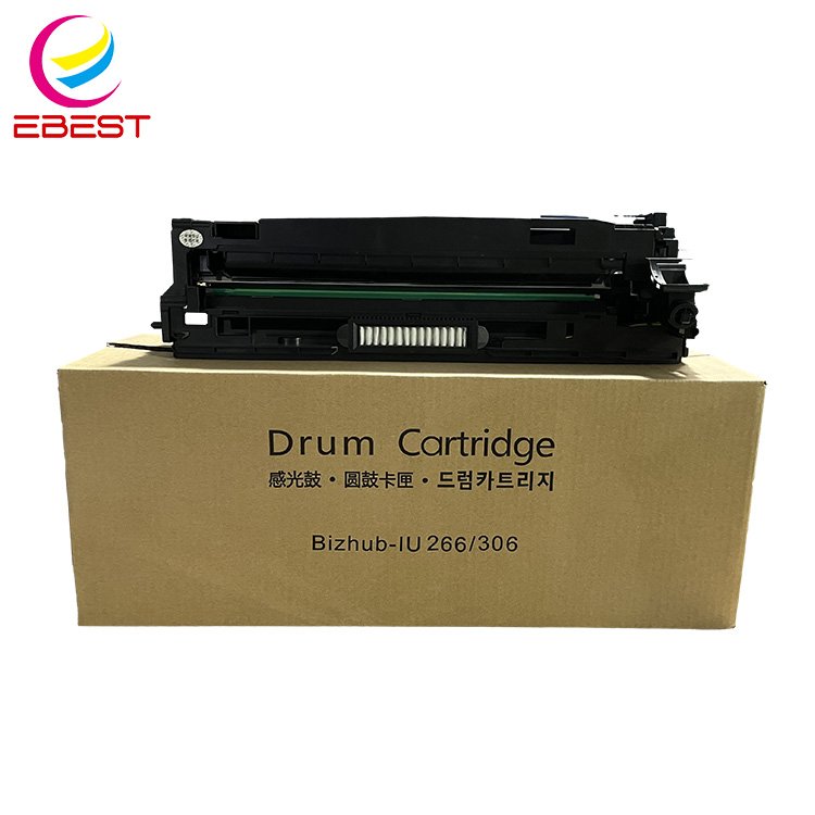 EBEST Compatible For Konica Minolta IU-266 IU266 Drum Cartridge Bizhub 266 306 Aurora AD268 308 Copier Printer Drum Unit