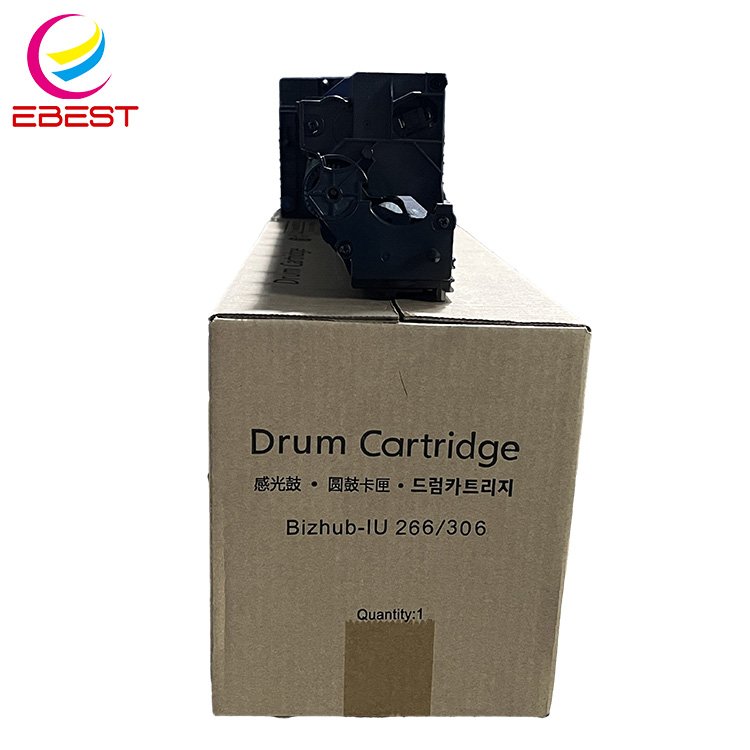 EBEST Compatible For Konica Minolta IU-266 IU266 Drum Cartridge Bizhub 266 306 Aurora AD268 308 Copier Printer Drum Unit