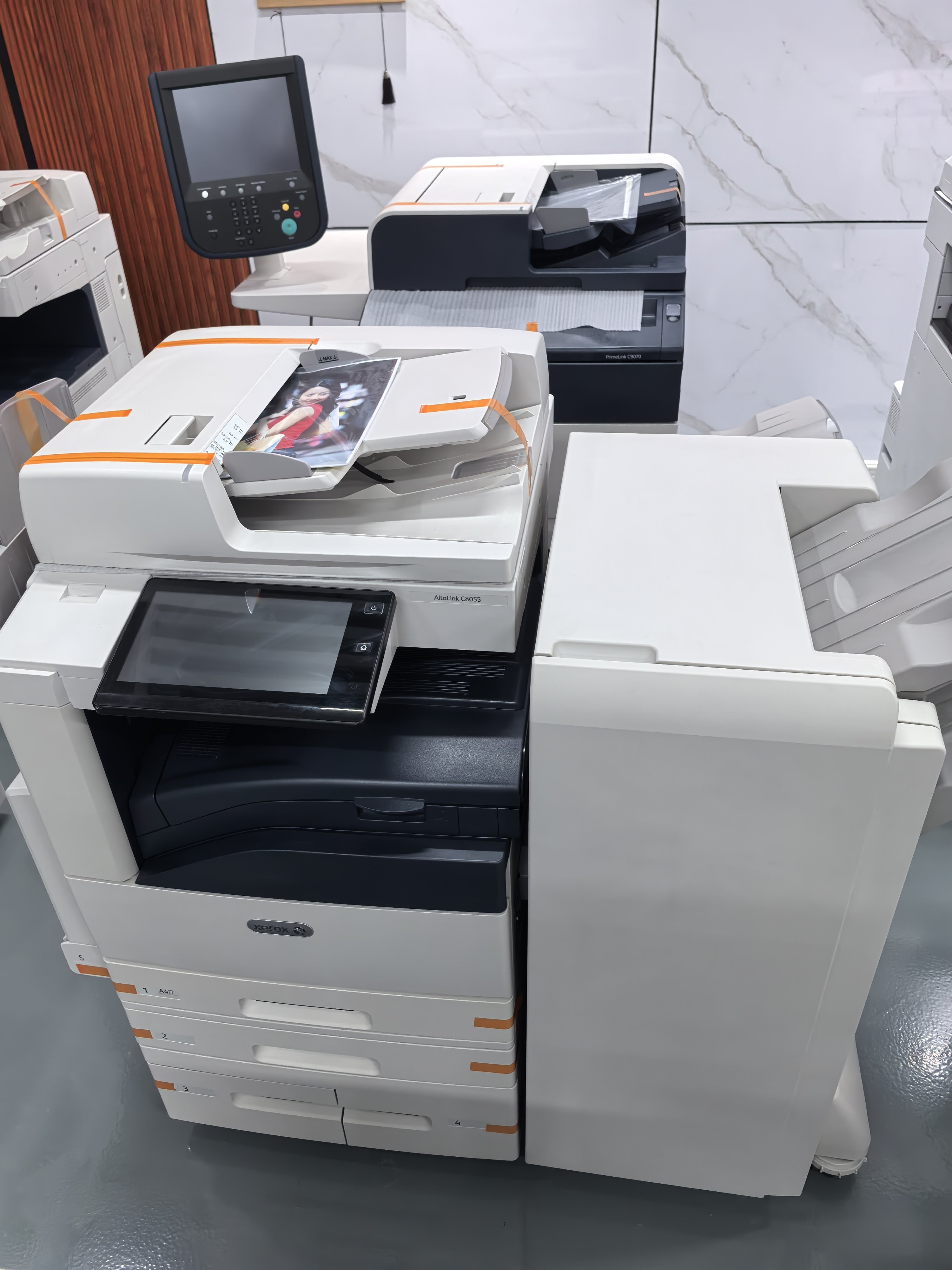 Used Photocopier office equipment Copier Machine Multifunctional A3 Color Printer For Xerox C8055 photocopier machine
