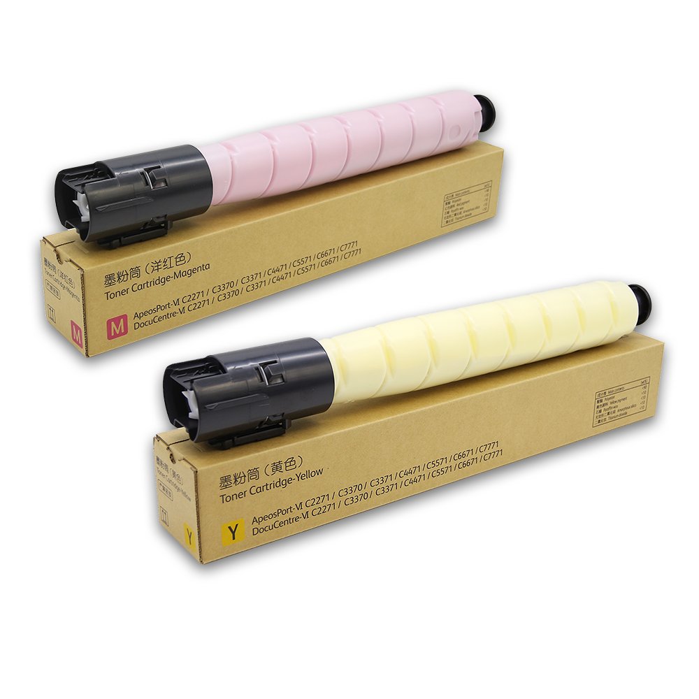 Compatible C2271 C3371 C5571 C7771 Toner Cartridge for Xerox ApeosPort-VI C3370/C3371/C4471/C5571/C6671/7771 Copier Color Toner