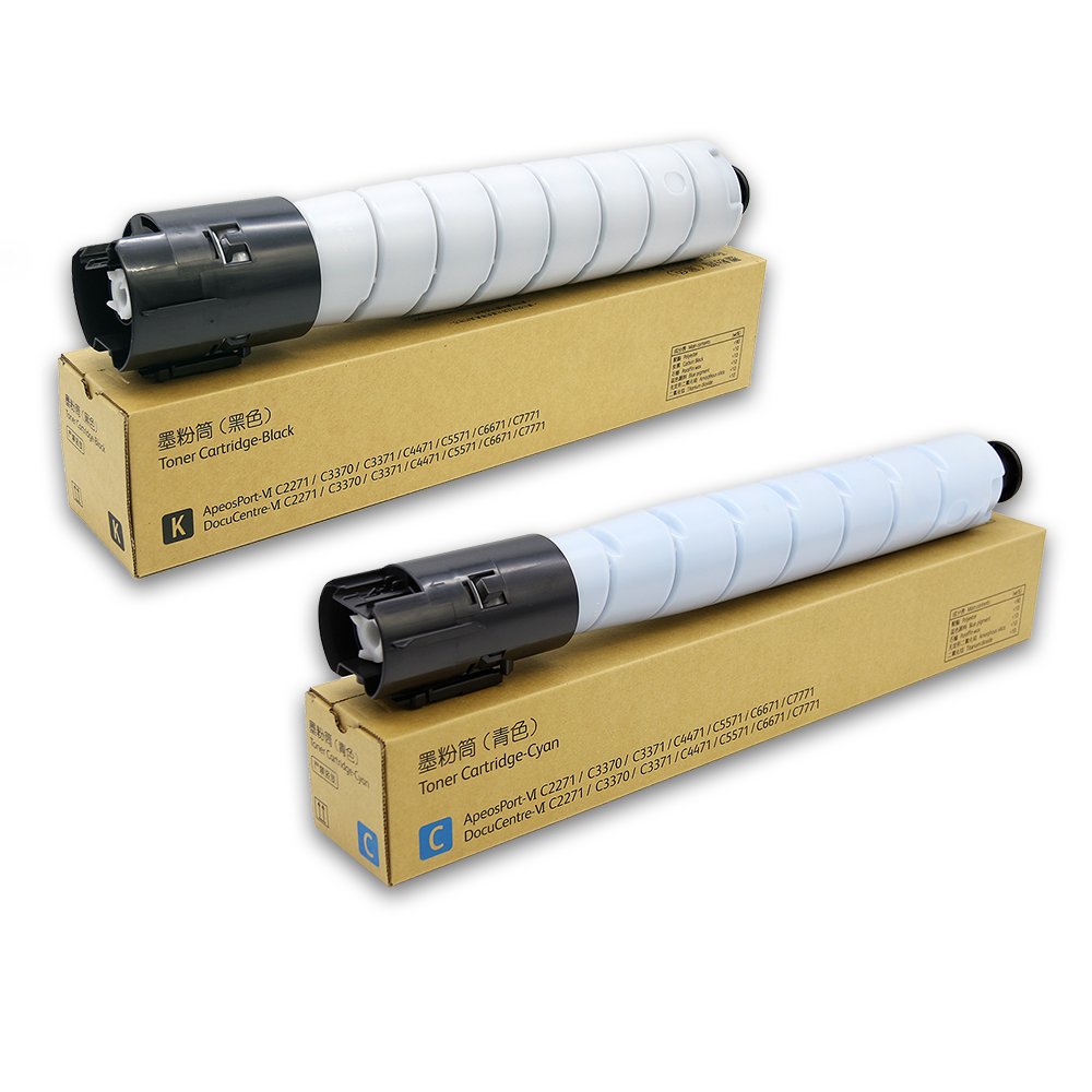 Compatible C2271 C3371 C5571 C7771 Toner Cartridge for Xerox ApeosPort-VI C3370/C3371/C4471/C5571/C6671/7771 Copier Color Toner