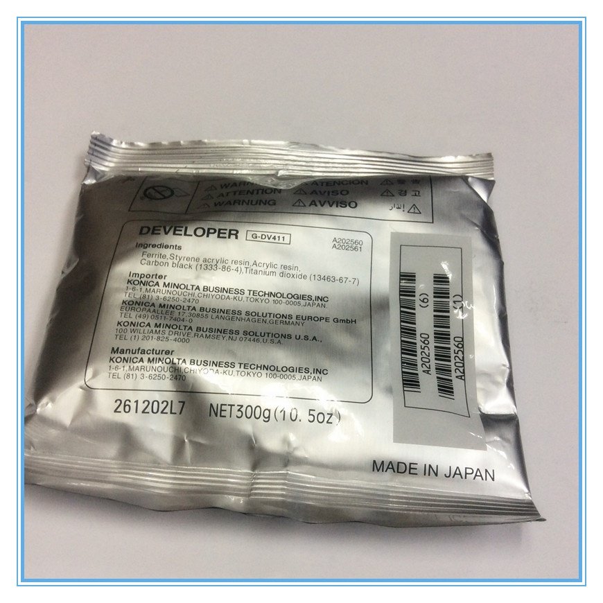 Konica Minolta Bizhub 223 283 363 423 DV411 Copier Developer