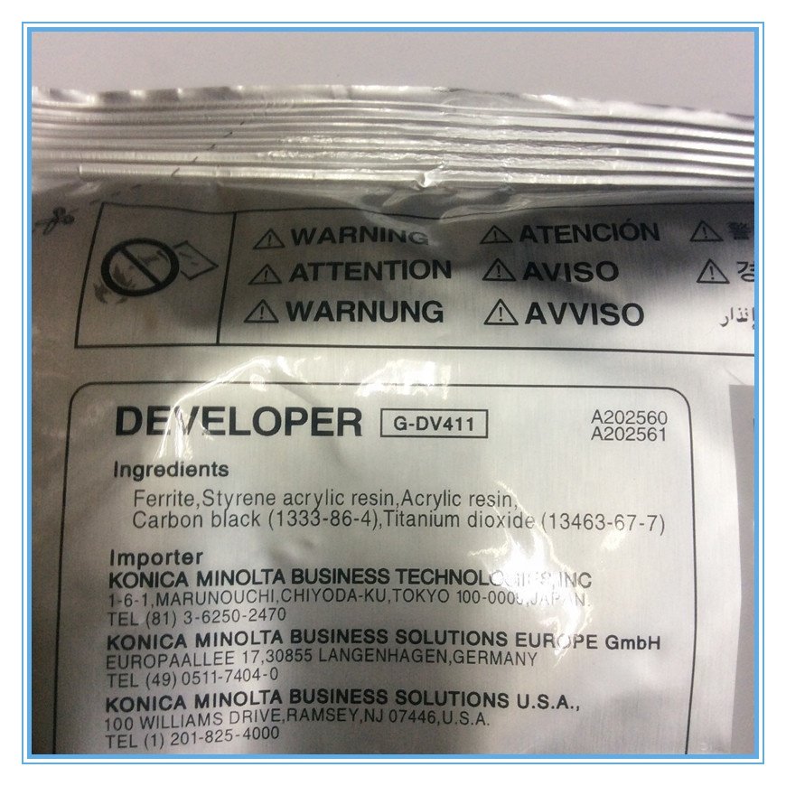 Konica Minolta Bizhub 223 283 363 423 DV411 Copier Developer