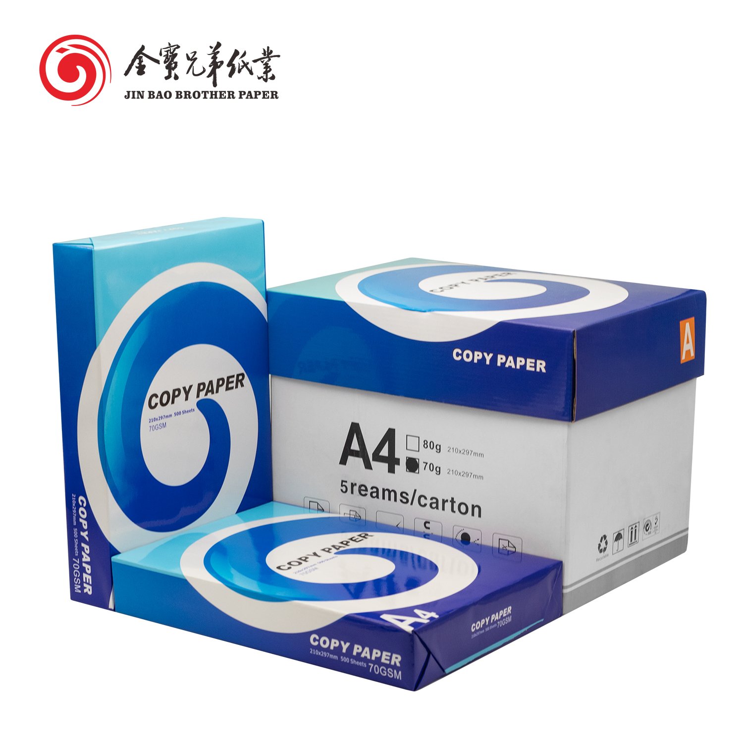 Lower Price Letter Size Legal size 80G Copier Paper 70 75 80GSM Ream Printer A3 A4 Copy Paper in China Copy Paper100% Woold Pulp