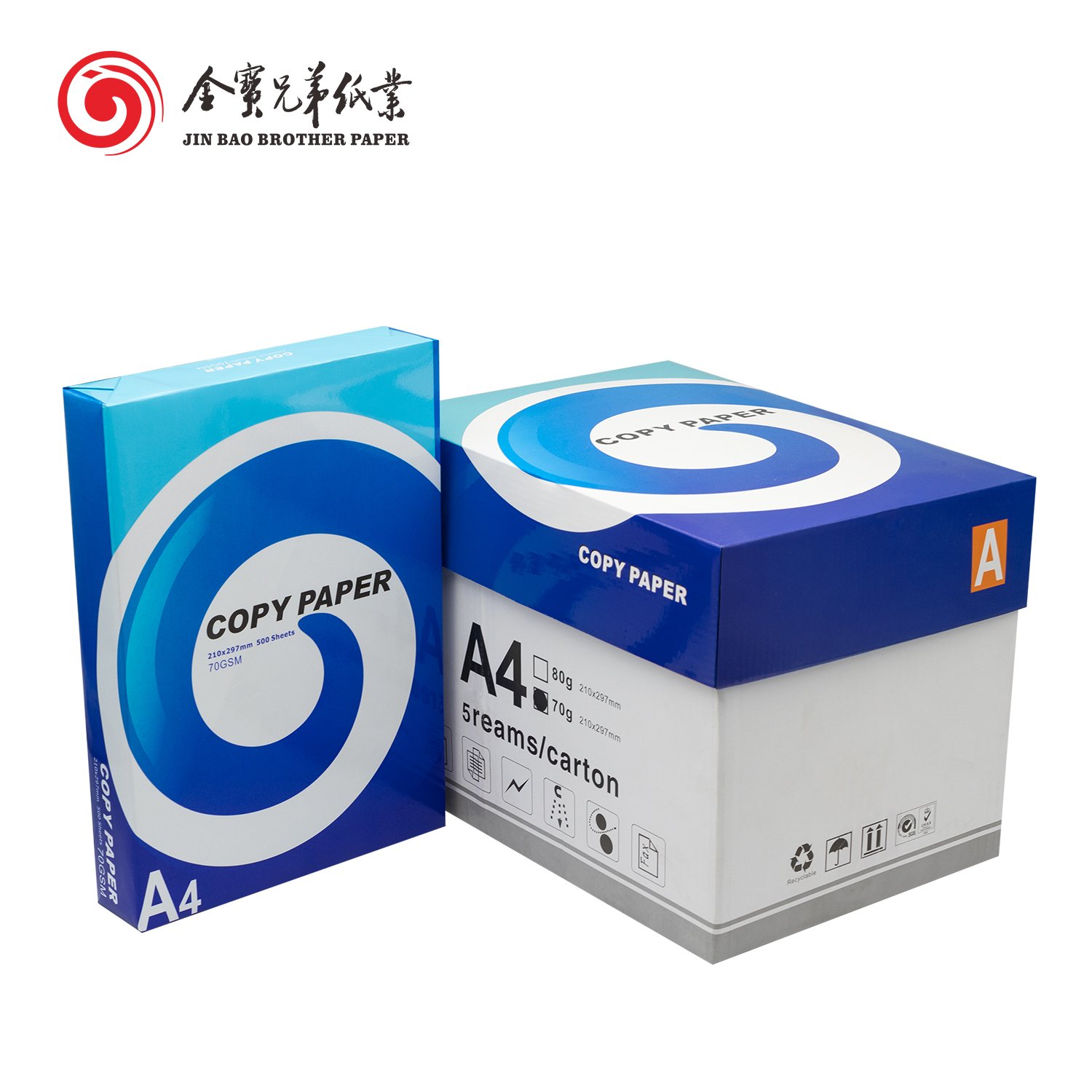 Lower Price Letter Size Legal size 80G Copier Paper 70 75 80GSM Ream Printer A3 A4 Copy Paper in China Copy Paper100% Woold Pulp
