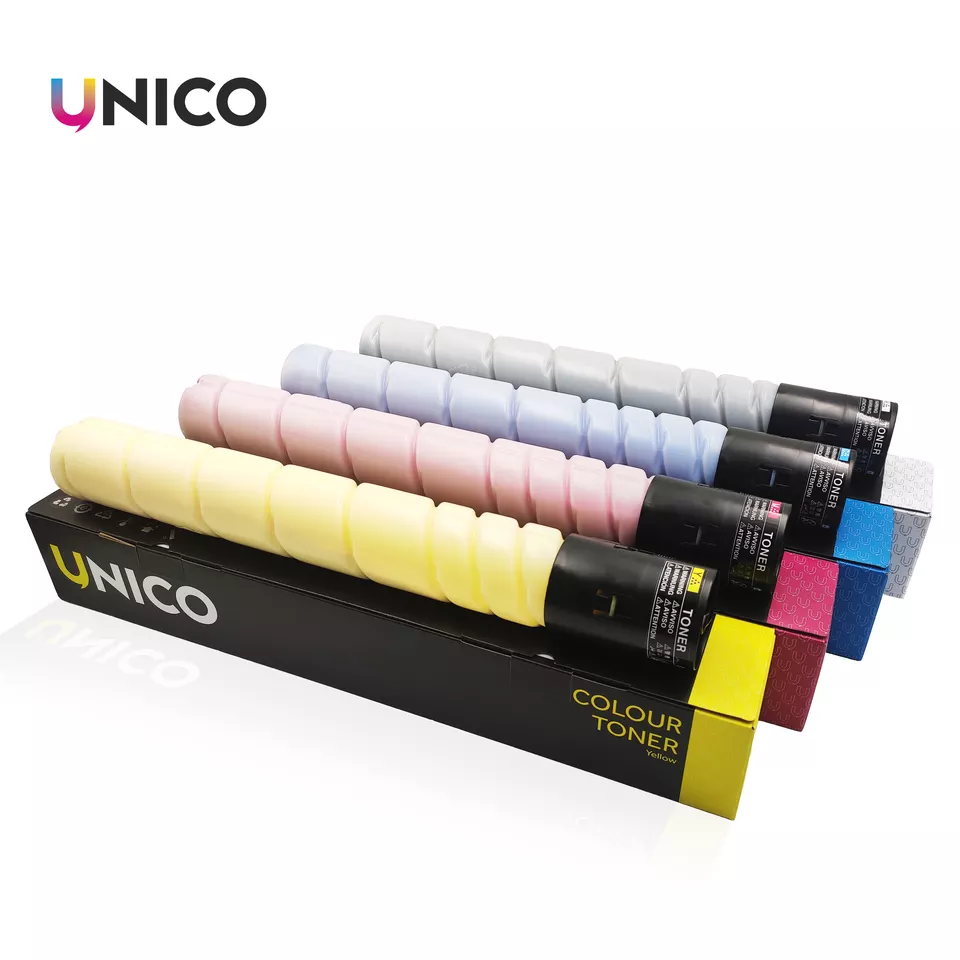 UNICO Compatible TN321 TN 321 Color Toner Cartridge For konica minolta bizhub c224 c284 c364 copier toner refil