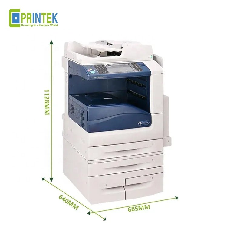 WI-FI Direct Connection A3 55 ppm Used Copier Photocopier Machine for Xerox WorkCentre 7855