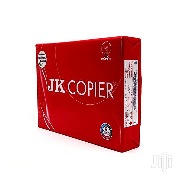 Hot sale JK Copier A4, A3 copier/copy paper 80 gsm 70 gsm printer ream paper a4 supplier Wholesale price