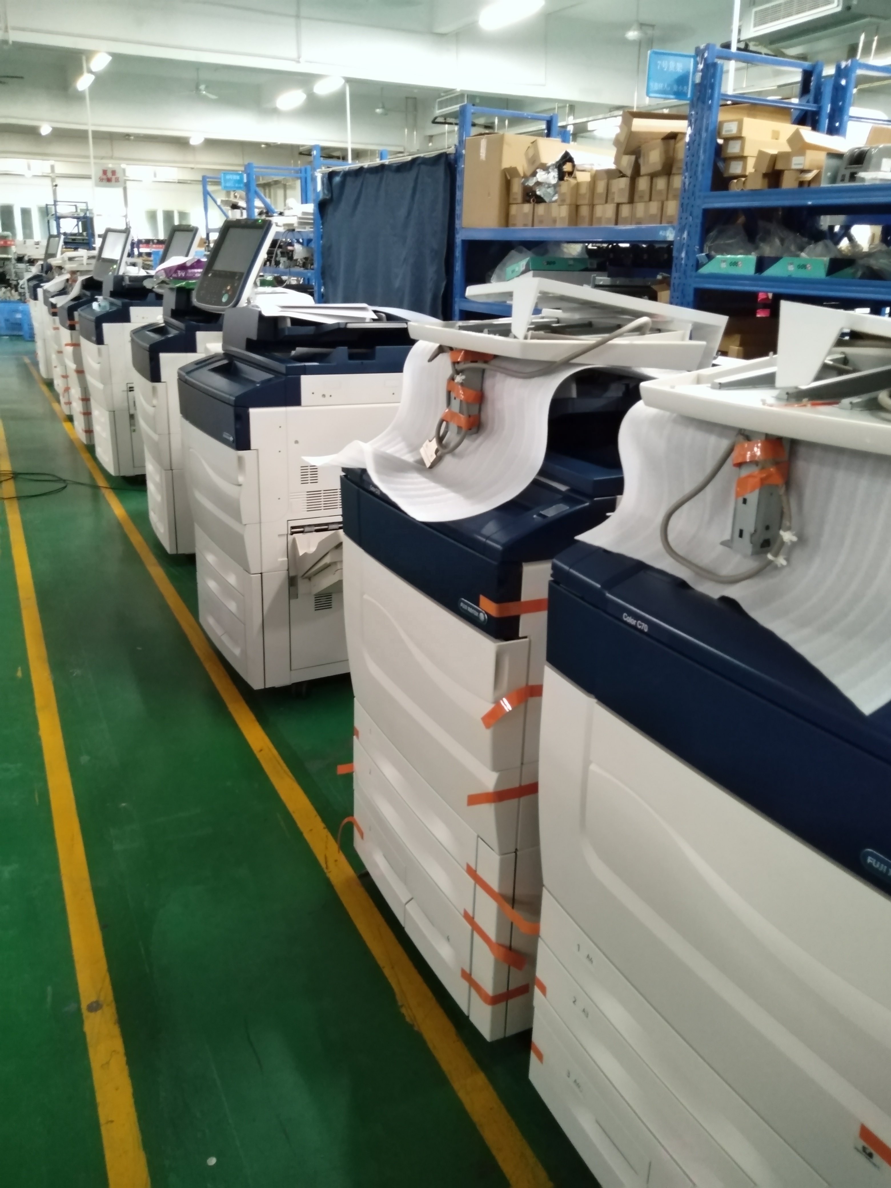 C70/C60 Good-conditioned refurbished photocoiers renew copier good conditioned photocopier color copiadoras usadas High quality