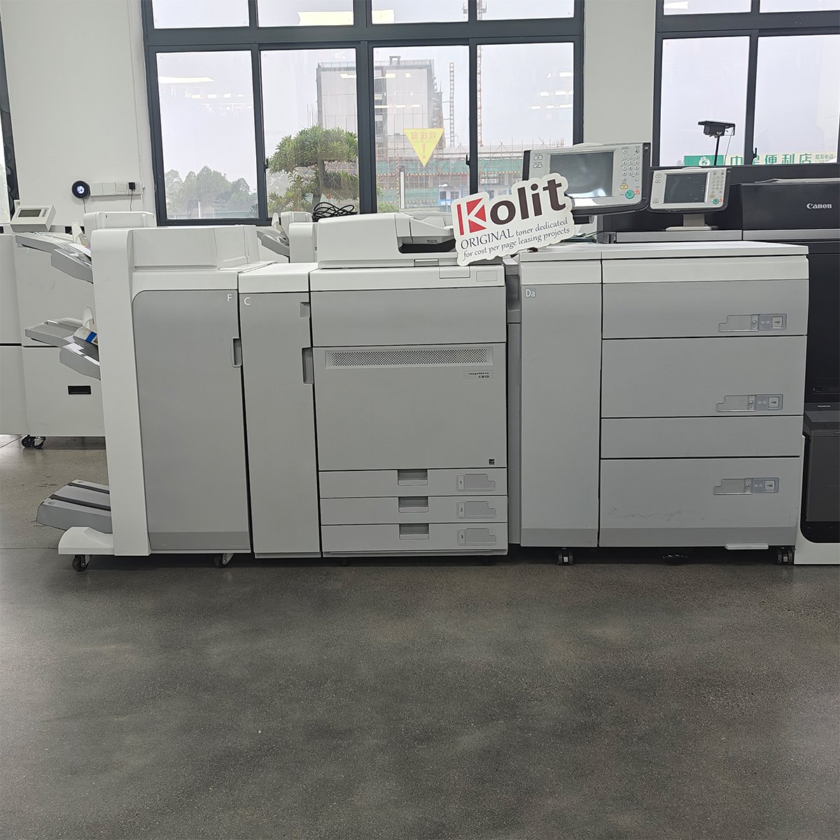 High-quality Remanufactured Color production presses For imagePRESS C910 C810 C710 Sheet fed Digital Printer copier scanner