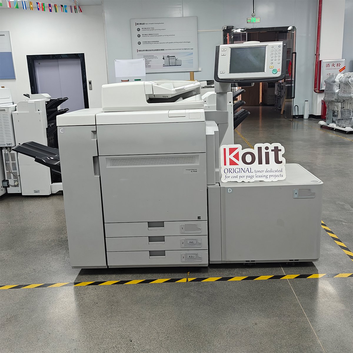 High-quality Remanufactured Color production presses For imagePRESS C910 C810 C710 Sheet fed Digital Printer copier scanner