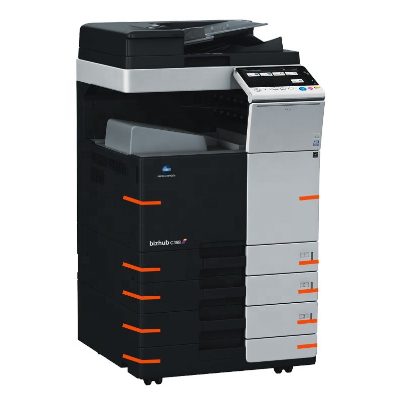 Used Refurbishment copier machine Konica Minolta bizhub C308/C368/C258 all in one printer scanner copier color laser