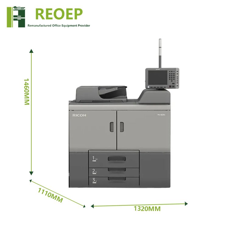 REOEP Mono Multifunction Copier Printer Photocopier Machine For Ricoh PRO8100/8110/8120