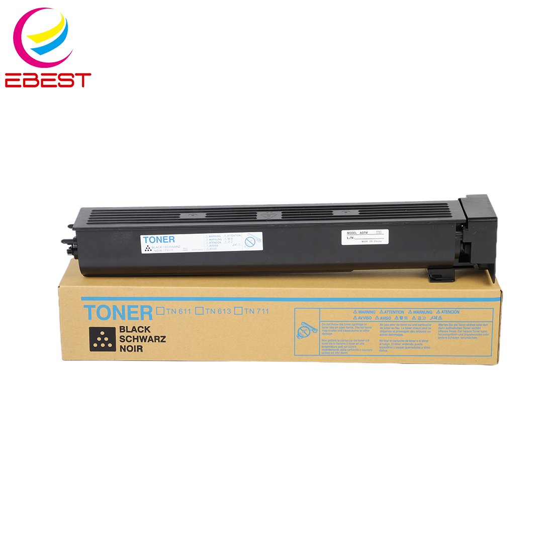 EBEST Cartridge TN611 TN613 TN711 For Konica Minolta Bizhub C451 C550 C650 C452 C552 C652 C654 C754 Copier Toner Cartridge