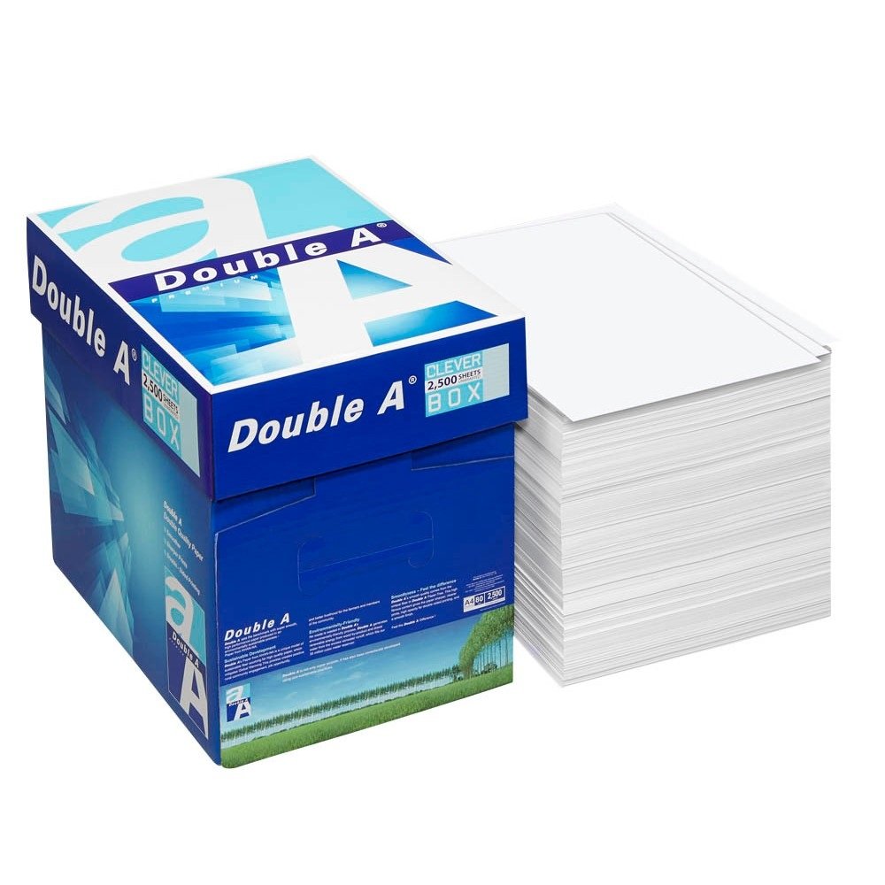 Double a 80 Gsm A4 White Office Copier Bond Paper Letter Size Printing Photocopy Paper 70g-75g Weight Range
