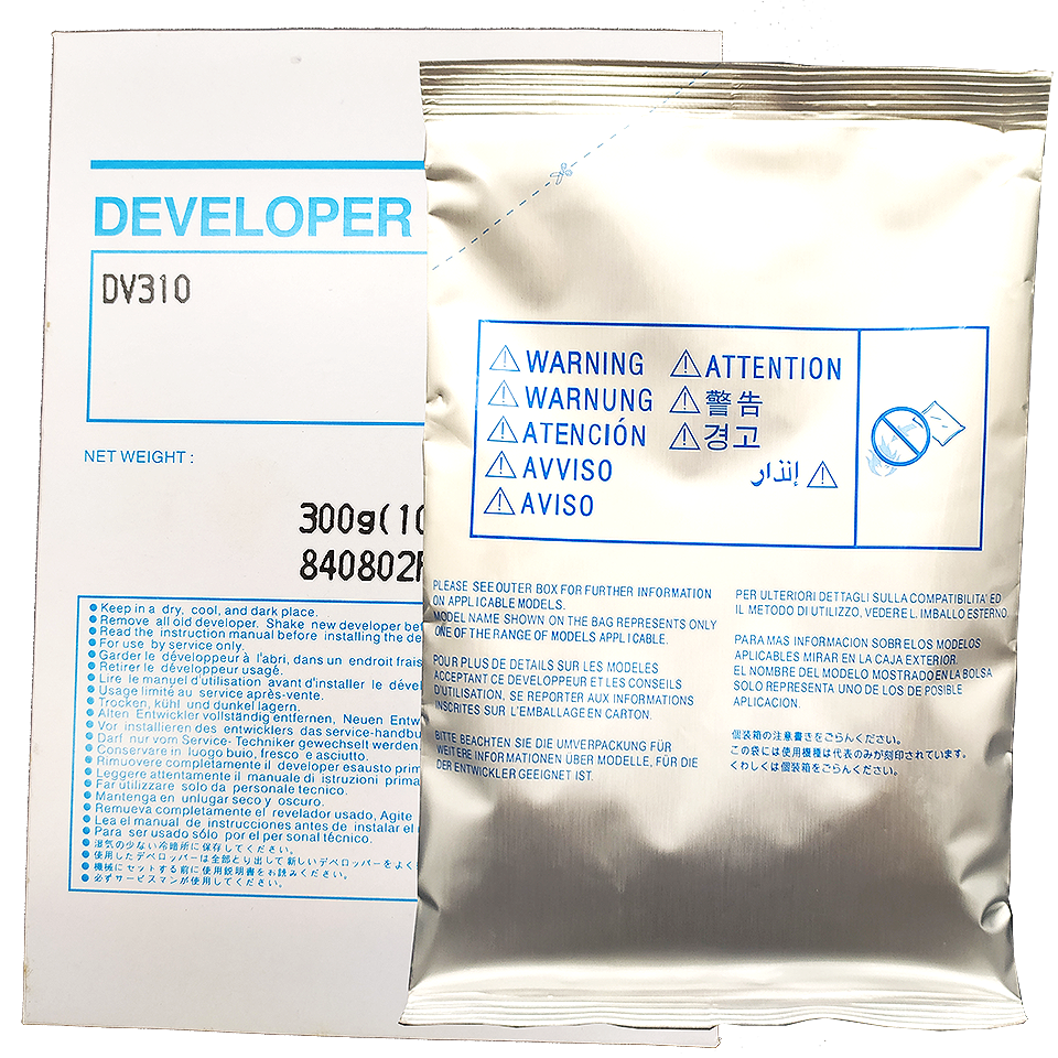 original recycle genuine DV310 DV-310 For Konica Minolta developer for Bizhub BH250 350 282 362 200 250 350 250 copier machine