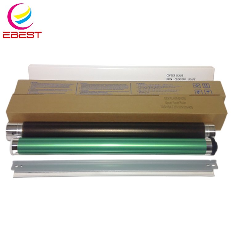 EBEST Compatible For Toshiba Heat Roller E-studio e255 e355 e455 Upper Fuser Roller Copier Spare Parts Hot Roller