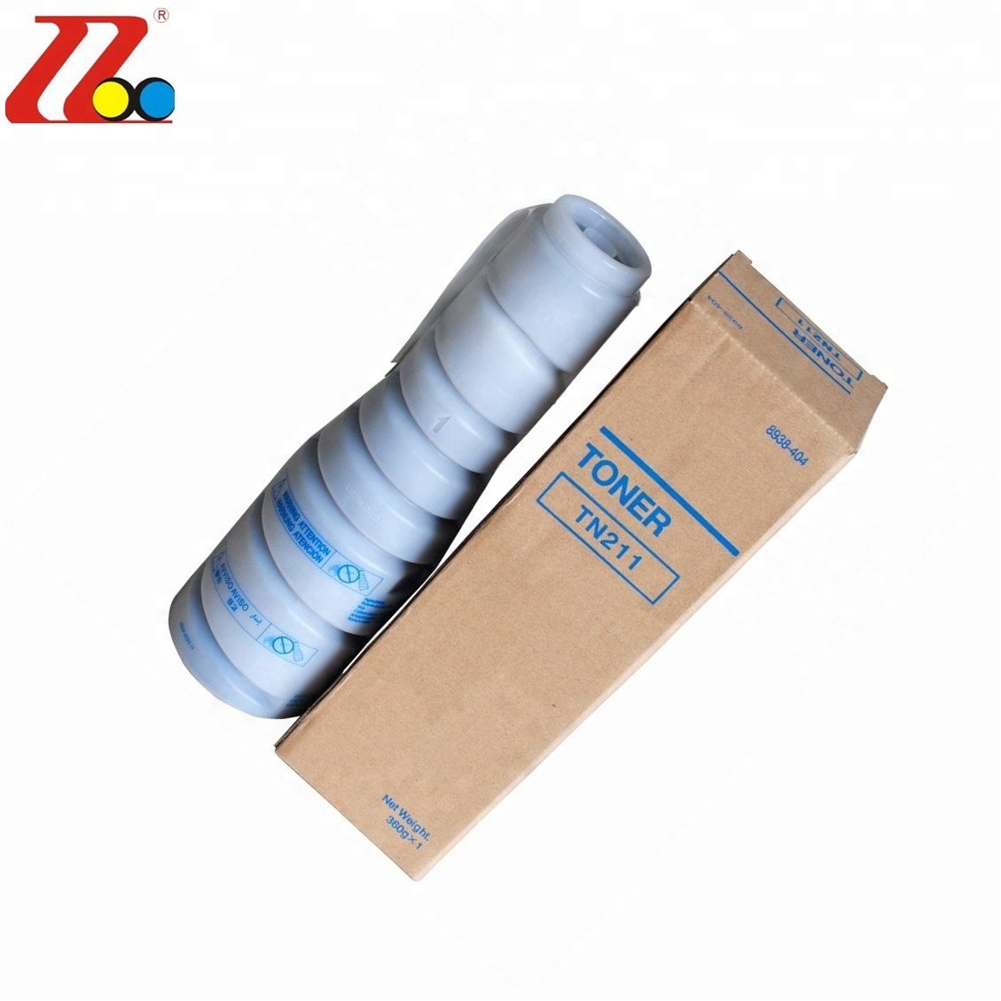 Compatible Black Refill Toner Cartridge TN-211 Toner Powder for Copier Printer Konica Minolta Bizhub 200 222 250 282 220 362