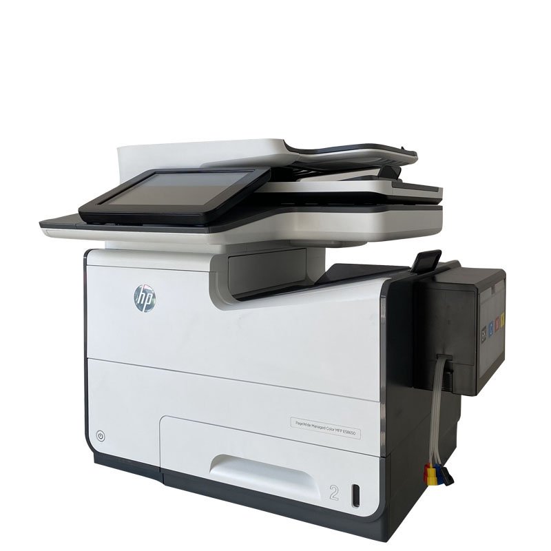 Refurbished a4 color inkjet printing copier HPP58650DN page width machine multi-function commercial all-in-one machine
