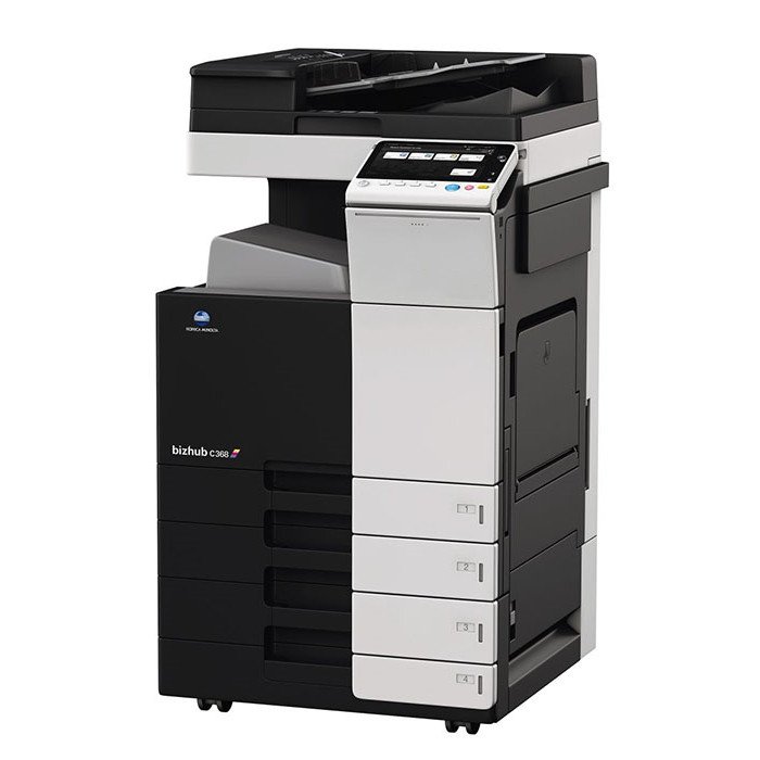 Factory wholesale photostate machine colored for Konica Minolta C368 bizhub copiers refurbished color photocopier a3 printer