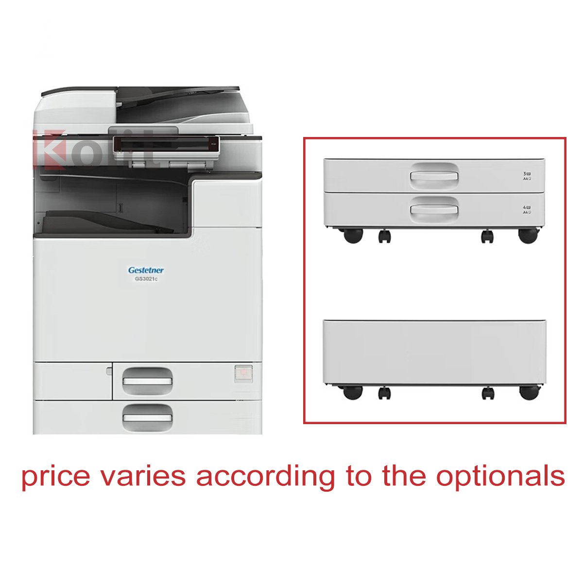 Brand New Customized Color Office printer scanner copier for Gestener GS3021C Multifunction a3 Copier Office Photocopier
