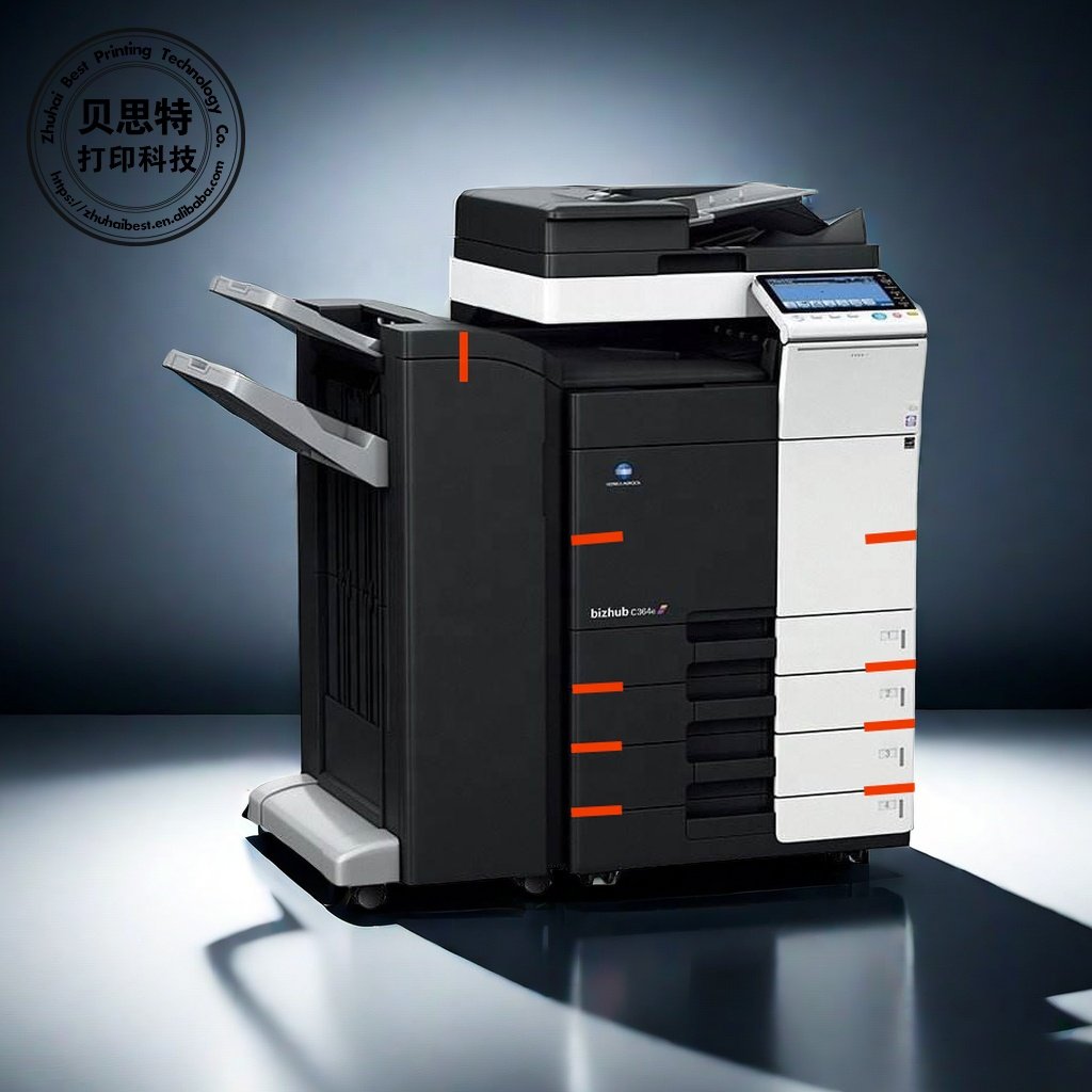 Commercial A3 color copier photo printer minolta bizhub C364e C2284e C454 C554 office all-in-one printer copier scanner