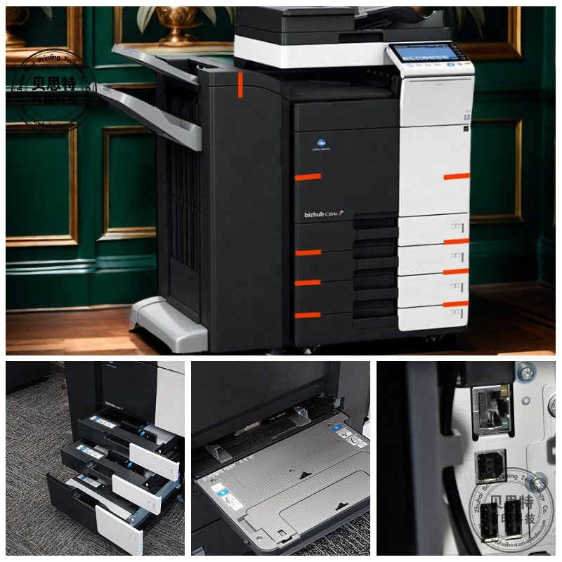 Commercial A3 color copier photo printer minolta bizhub C364e C2284e C454 C554 office all-in-one printer copier scanner