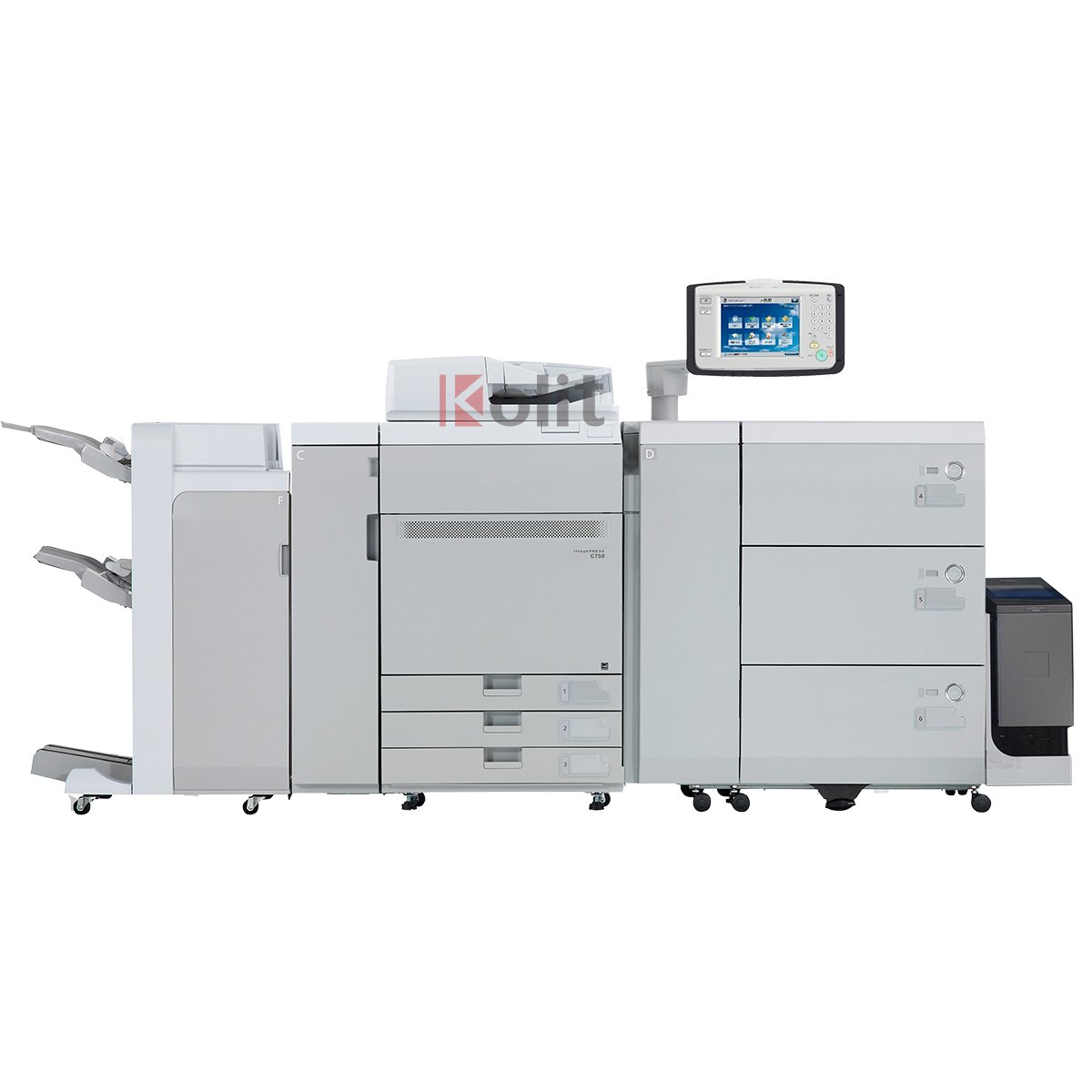 High Speed Remanufactured Color Used A3 Copier Machine T01 Toner Cartridge ImagePress C700 with Original A3 General 4GB