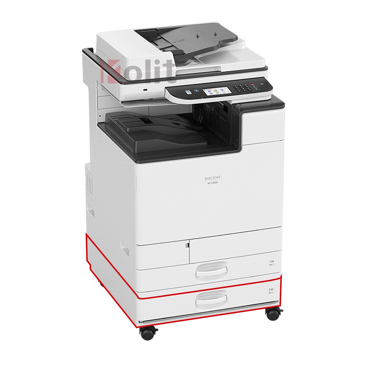 Affordable new RICOH M C2000 A3 colour multifunction printer scanner copier machine with an automatic document feeder