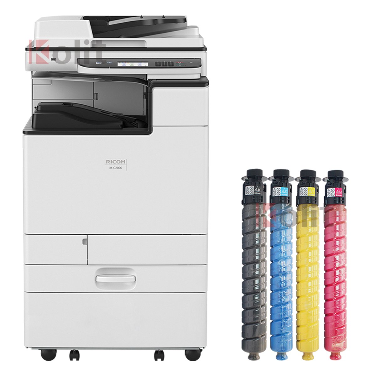 Affordable new RICOH M C2000 A3 colour multifunction printer scanner copier machine with an automatic document feeder
