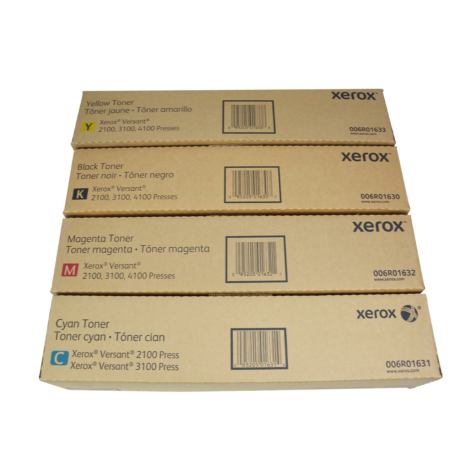 Genuine Original 006R1630 006R1631 006R1632 006R1633 Toner For Xerox Versant 2100 3100 4100 Presses Copier Toner Cartridge
