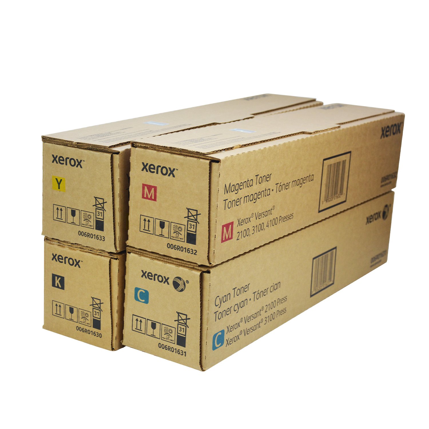 Genuine Original 006R1630 006R1631 006R1632 006R1633 Toner For Xerox Versant 2100 3100 4100 Presses Copier Toner Cartridge