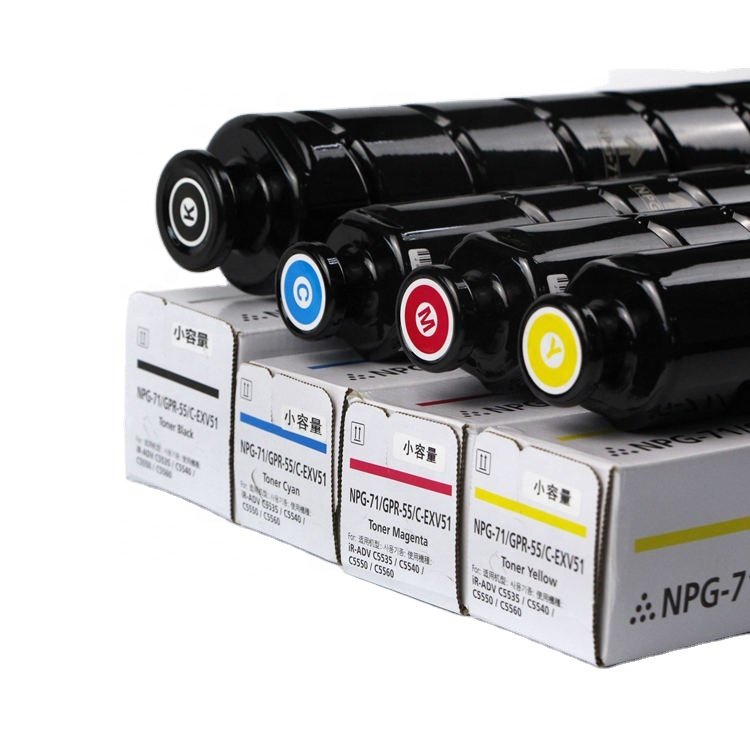 Copier Toner For Canon Npg-71 Npg71 Use In Ir-adv C5535 5540 5550 5560 Factory Price Original High Quality Toner Cartridge