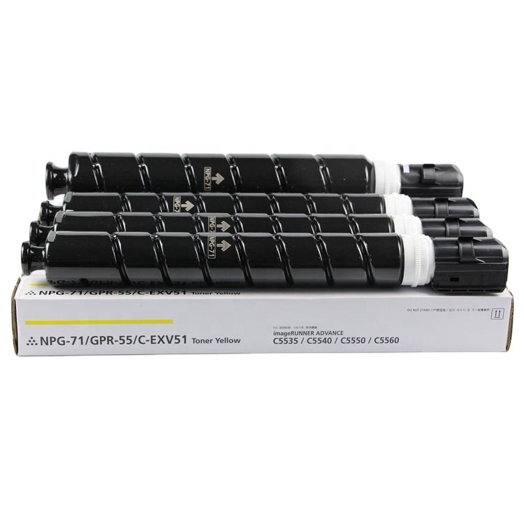 Copier Toner For Canon Npg-71 Npg71 Use In Ir-adv C5535 5540 5550 5560 Factory Price Original High Quality Toner Cartridge