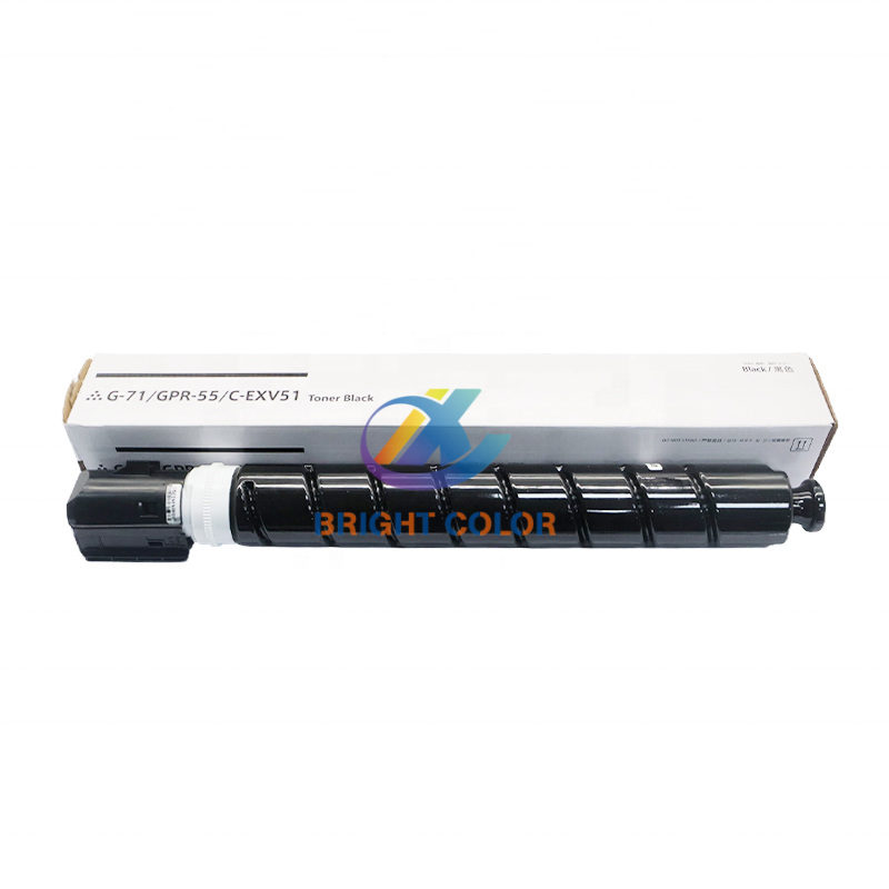 Small Capacity Color Toner Cartridge G71 GPR55 CEXV51 For Canon IR C5535 5540 5550 5560 Copier Spare Parts Sales Ace Cheap Price