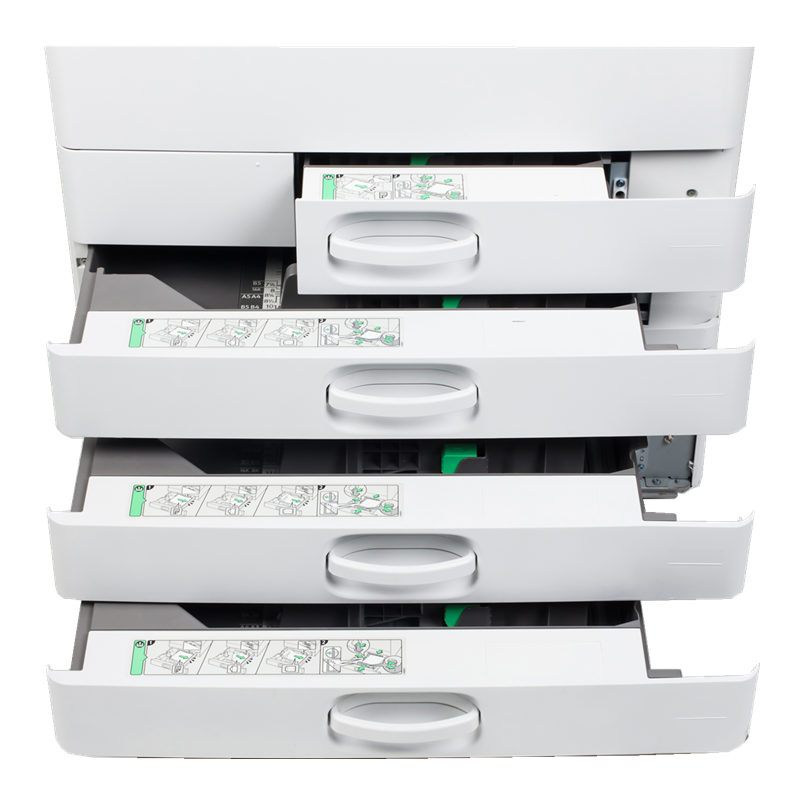 Color printers machines used for Ricoh Aficio MPC 3003 duplicator copiers refurbished