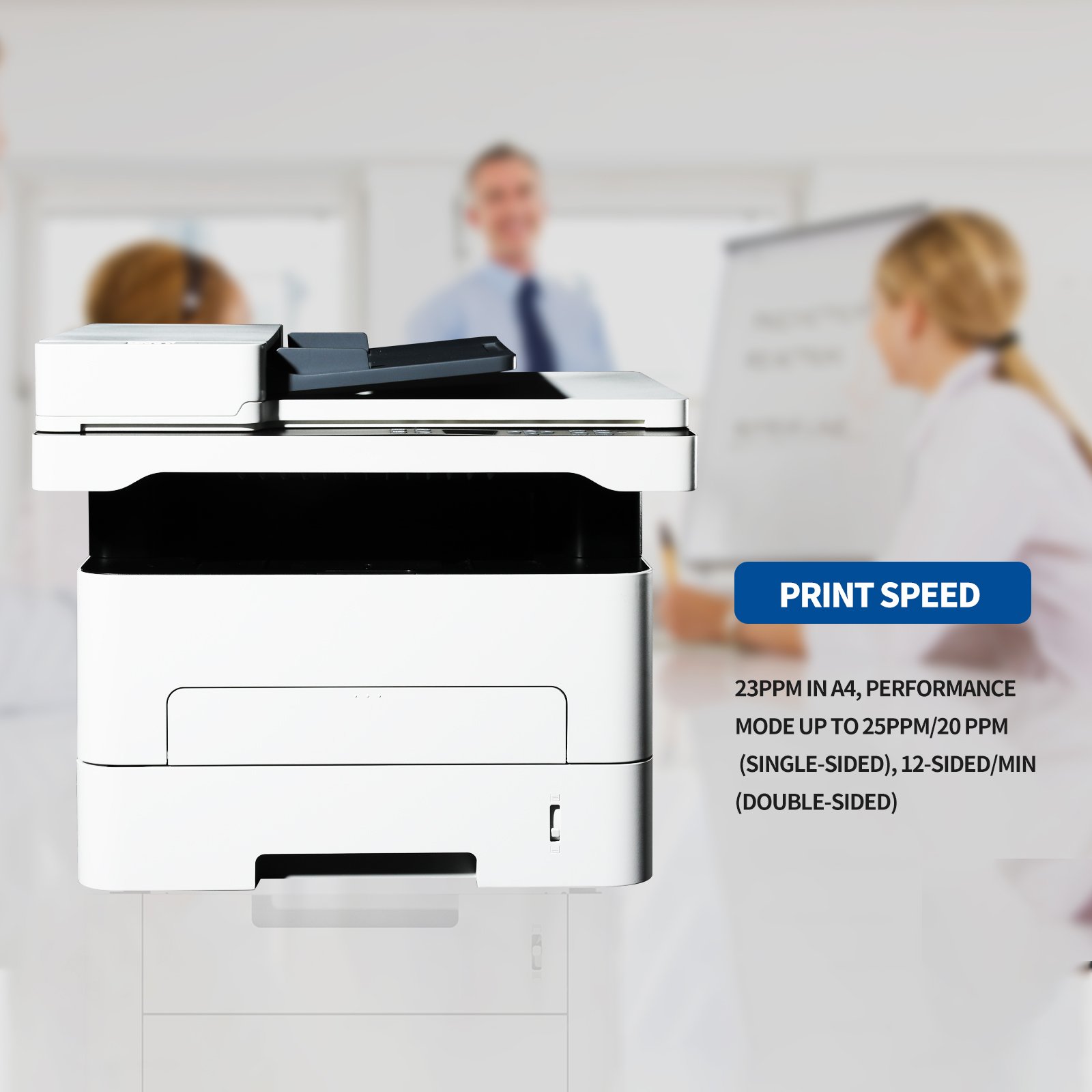 M2500DW Printable Laser Printer Multifunctional A4 Black And White Scan Copier Machines Office Print