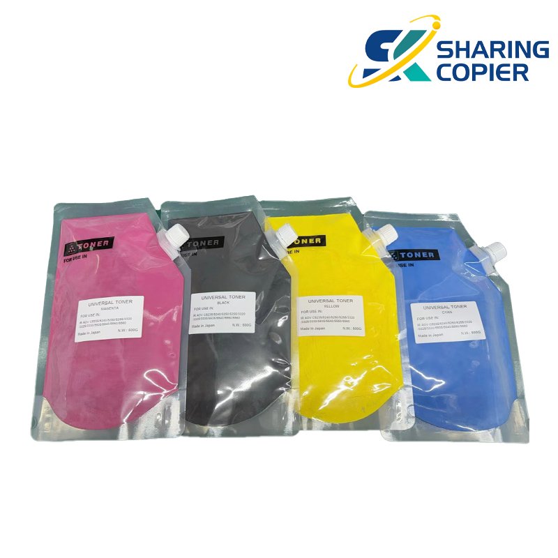 Factory Japan Quality Refill Ink Toner Compatible For Copier Konica Ricoh Konica Canon Kyocera CMYK Color Toner Powder