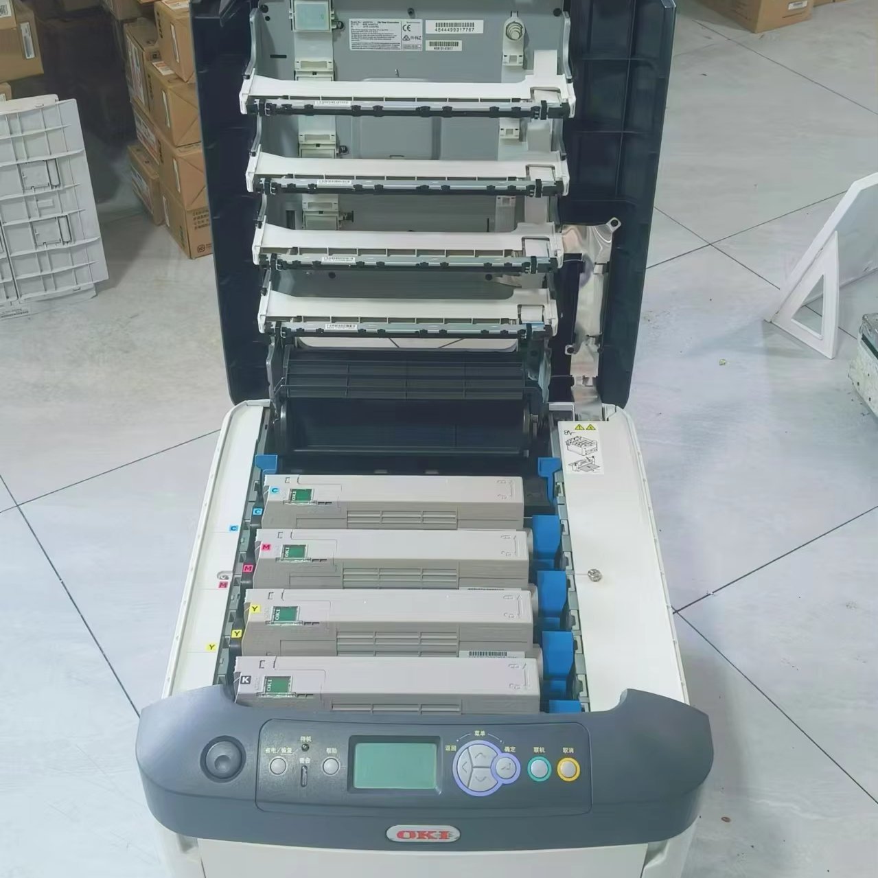 Refurbished OKI C711 C610 C710 C712color laser printing laser printer office commercial printer automatic two-sided printing