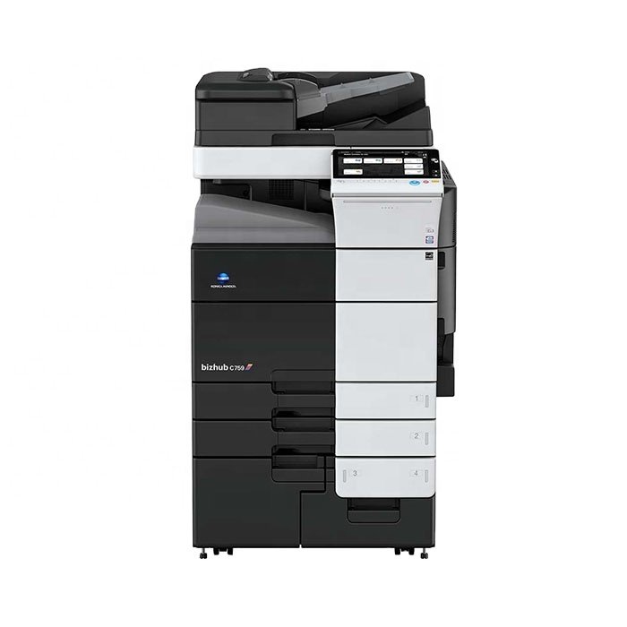 Used Color Office Copiers for Konica Minolta Bizhub C759 Photocopier