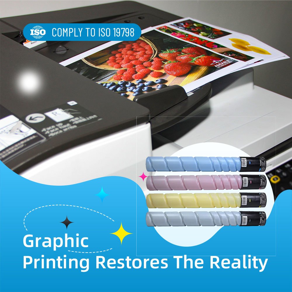 ASTA Wholesale Toner Cartridge TN227 K C Y M ACVH150 ACVH450 ACVH350 ACVH250 Compatible For Konica Minolta Bizhub C257i Copier