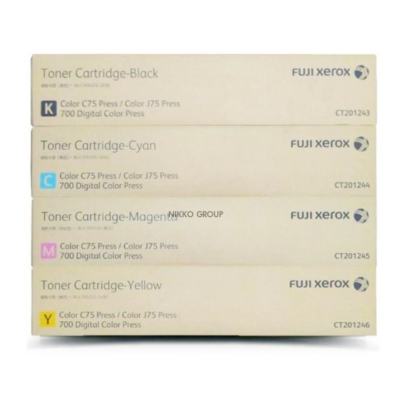 Original 700 Digital Color 700 DCP Press Color C75 Press Color J75 Press Toner Cartridges Black for Xerox Copier CT201243