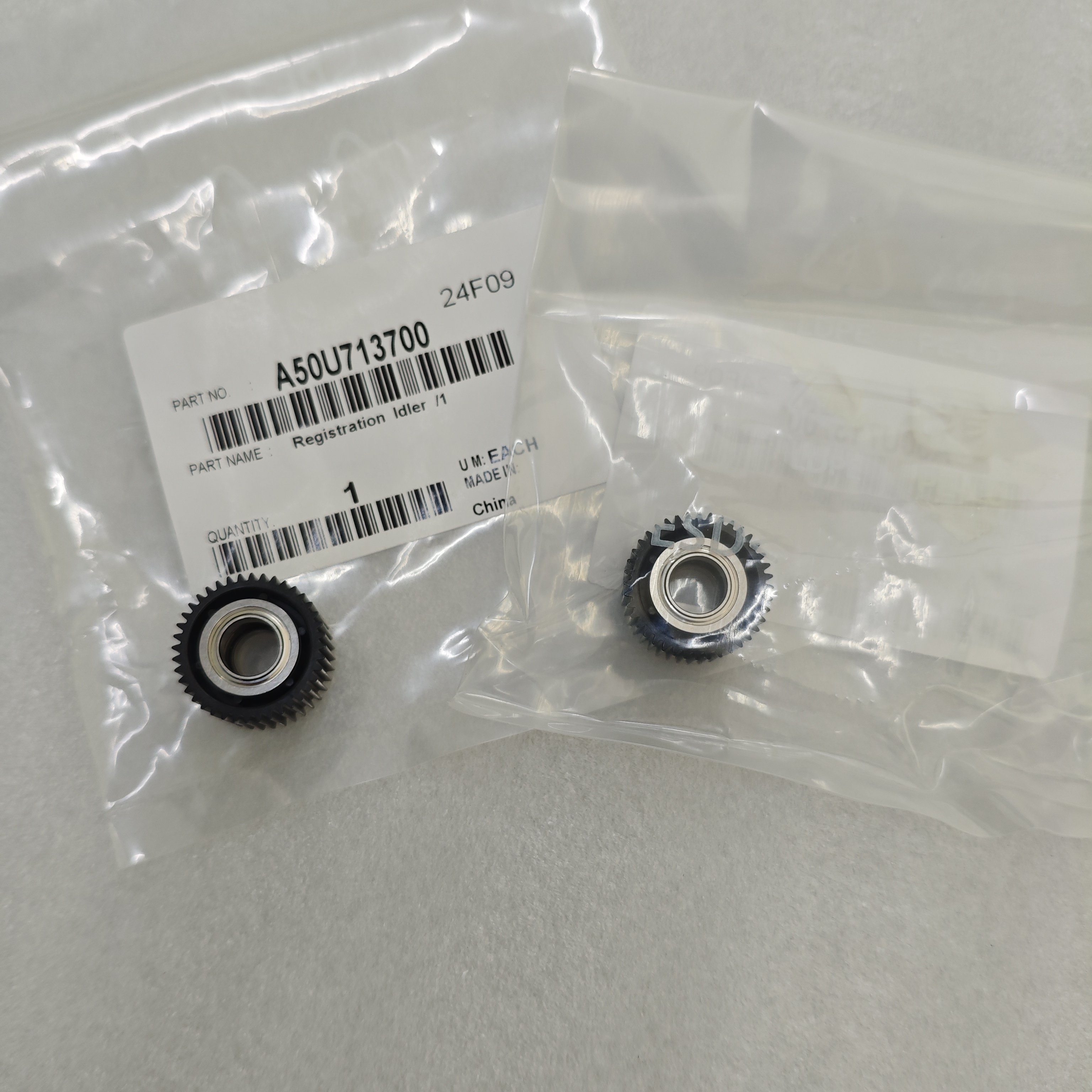 A50U713700 Original Quality Registration Idler /1 for Konica Minolta Bizhub PRESS C1060 C1070 C2060 C2070 Copier Machine