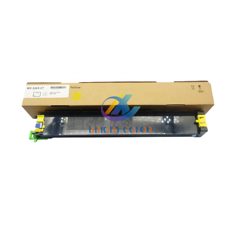 Factory Wholesale Price High Quality MX51EX CT Compatible Color Toner Cartridge For Sharp MX4128 4148 5128 5148 Copier Spare