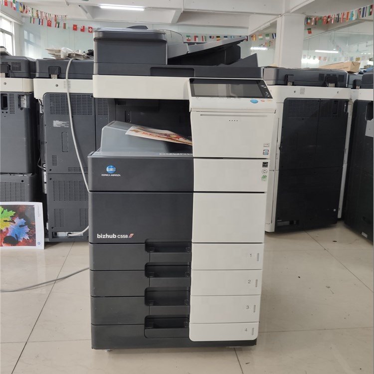 Refurbished Konica Minolta Bizhub C458 C558 C658 Digital Printer Copiers Machine