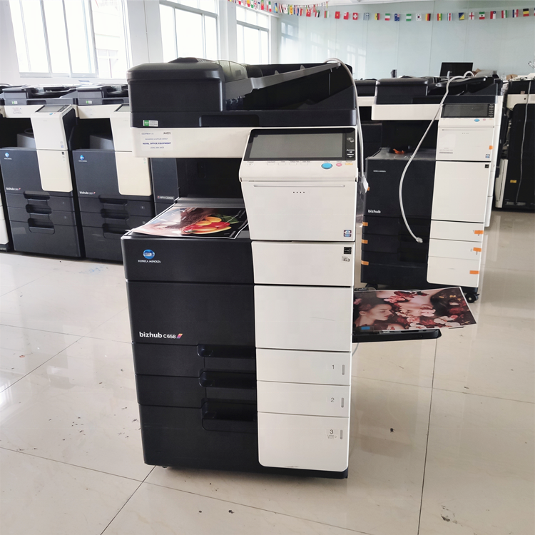 Refurbished Konica Minolta Bizhub C458 C558 C658 Digital Printer Copiers Machine